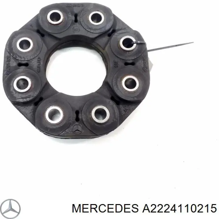 A2224110215 Mercedes Acoplamento elástico do veio de transmissão