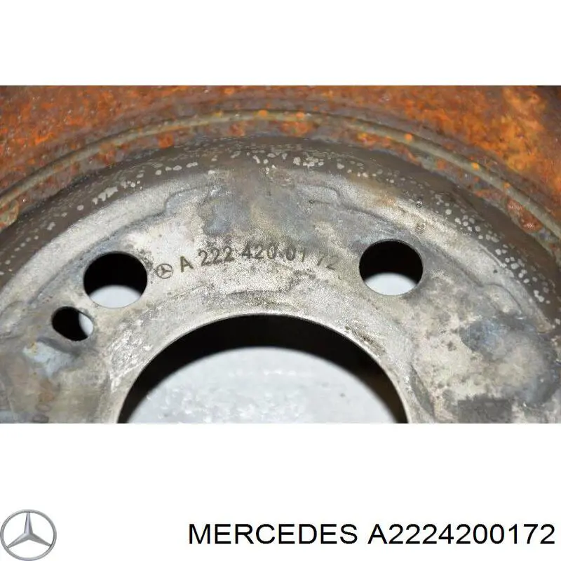 Disco do freio dianteiro Mercedes A2224200172 preço, a partir de 229,04 USD