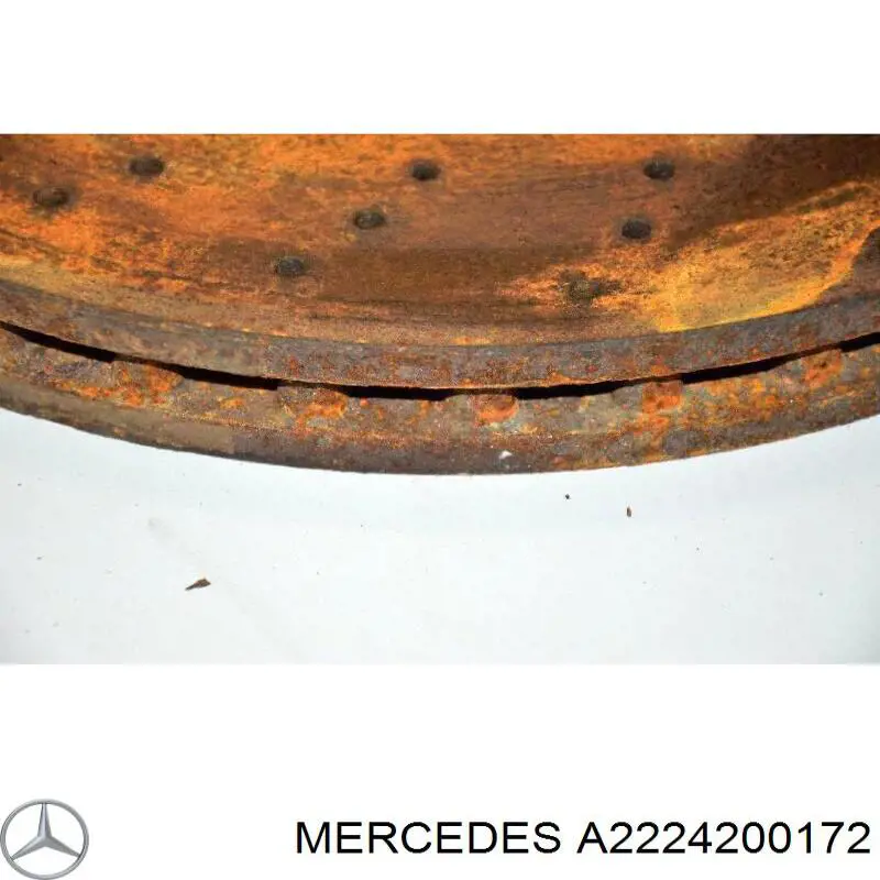 Compre A2224200172 Mercedes Disco do freio dianteiro