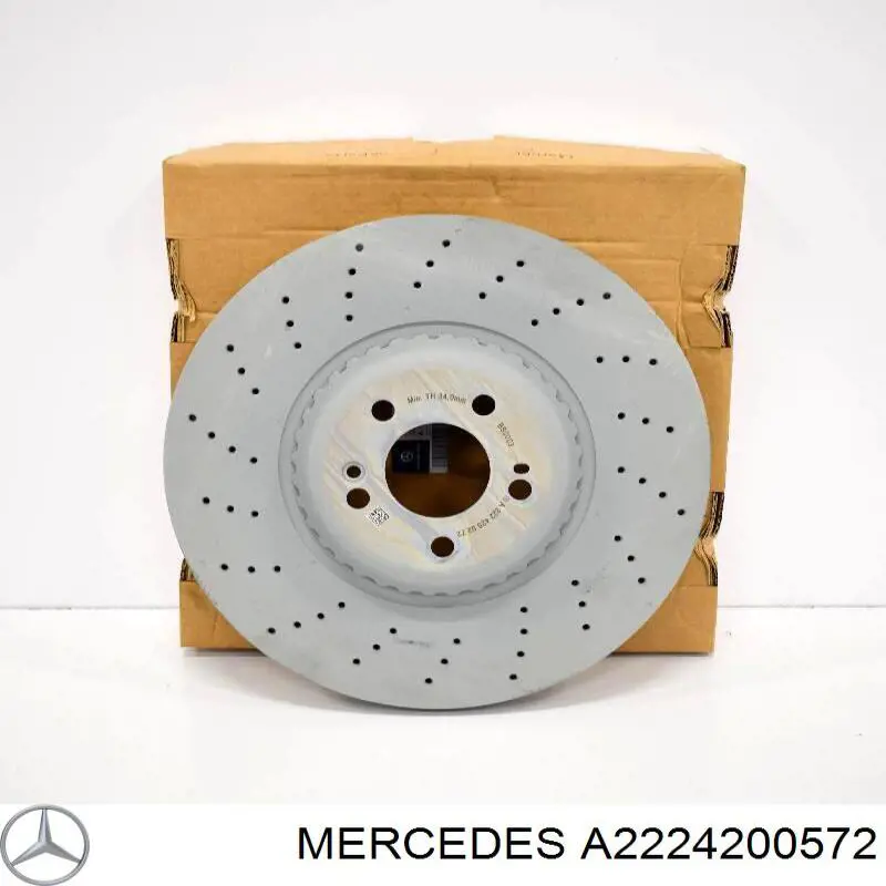 Compre 2224200572 Mercedes Disco do freio traseiro