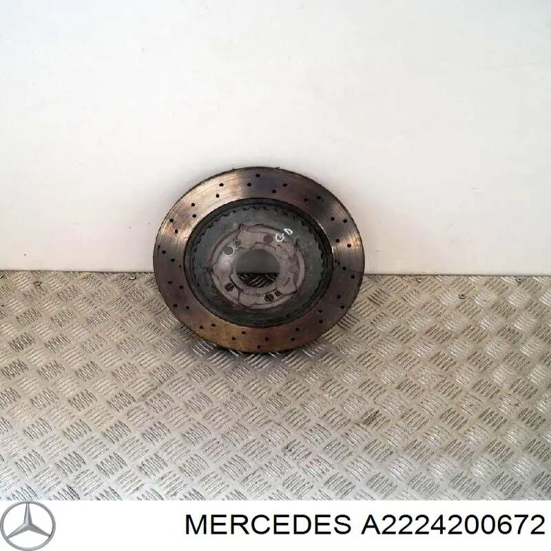 Disco do freio traseiro Mercedes A2224200672 preço, a partir de 226,18 USD