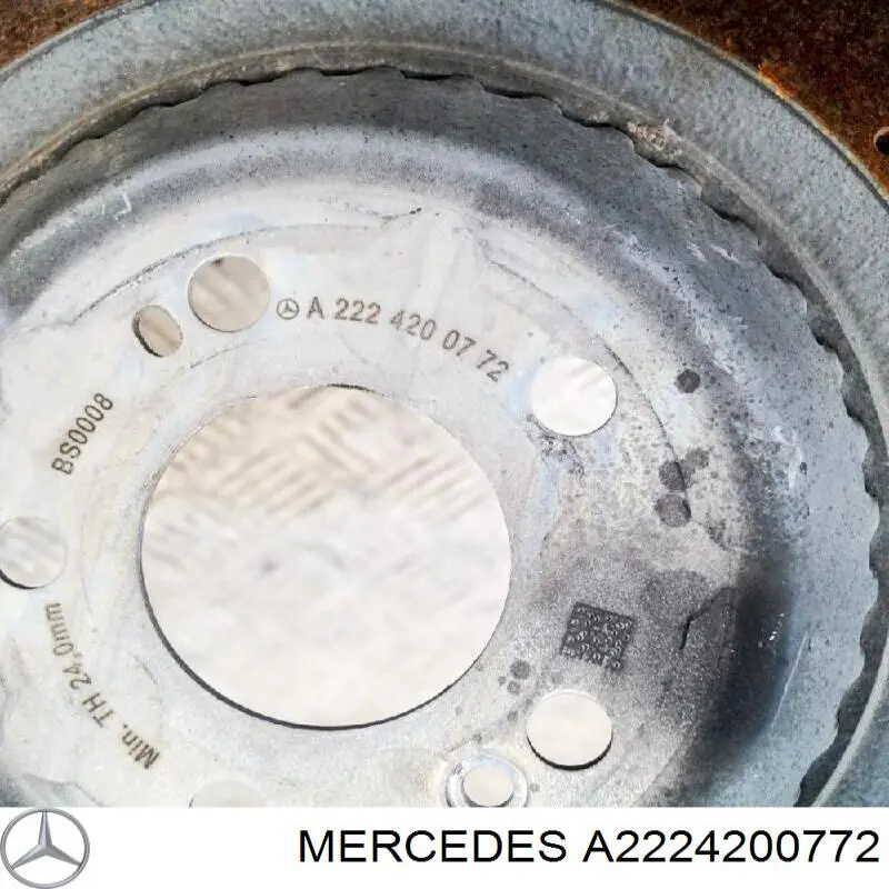 Disco do freio traseiro Mercedes A2224200772 preço, a partir de 289,96 USD