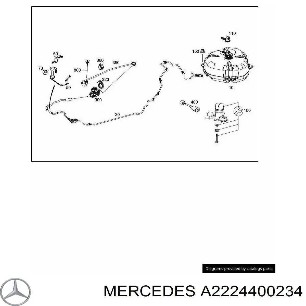 A2224400234 Mercedes 