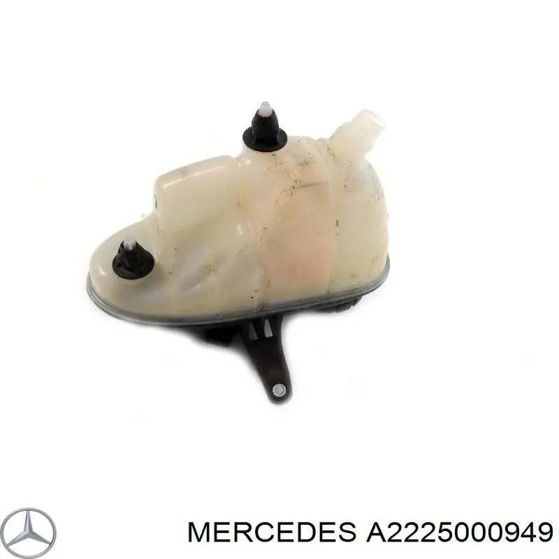 A2225000949 Mercedes Tanque de expansão do sistema de esfriamento