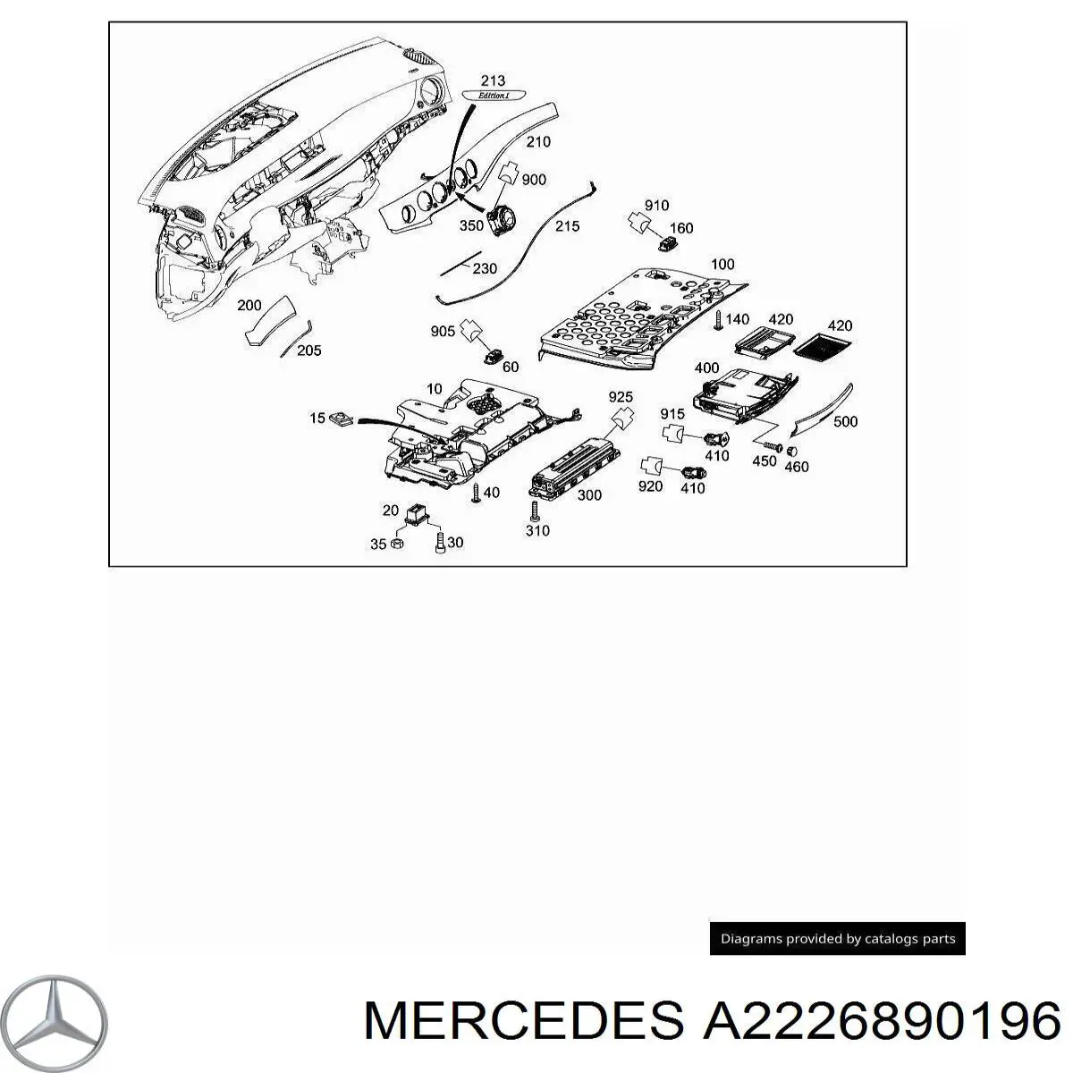 A2226890196 Mercedes 