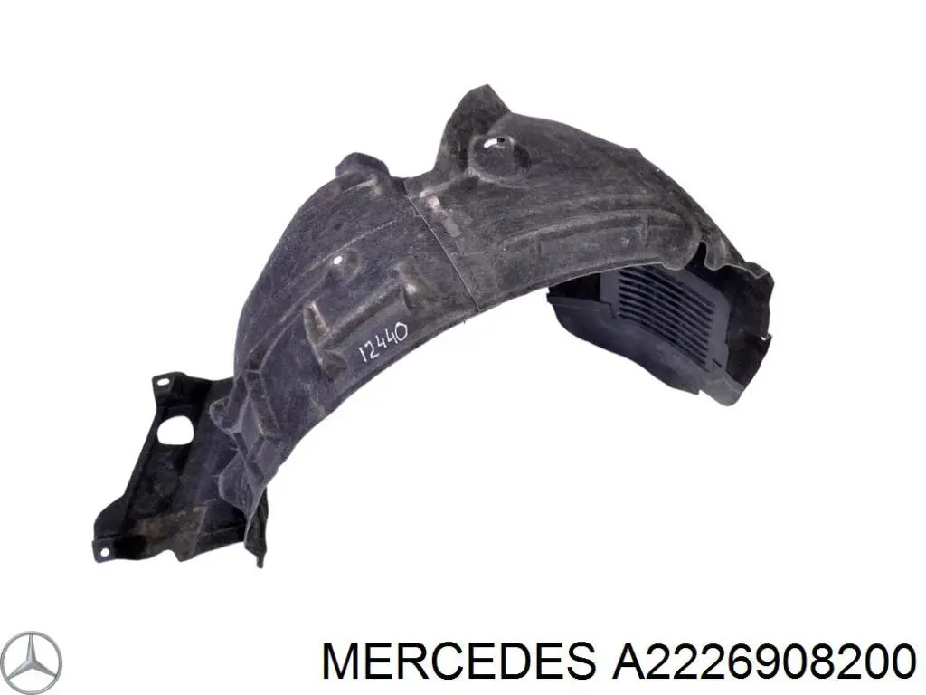 Compre A2226908200 Mercedes Guarda-barras do pára-lama traseiro direito