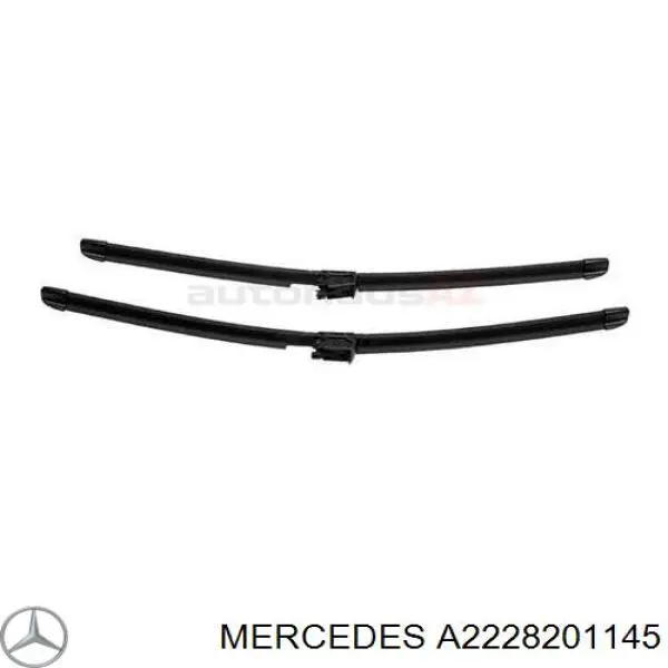 Limpa-pára-brisas do pára-brisas, kit de 2 un. Mercedes A2228201145 preço, a partir de 218,03 USD