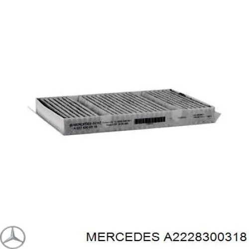 Filtro de salão Mercedes A2228300318 preço, a partir de 27,88 USD
