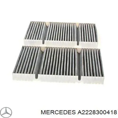 Filtro de salão Mercedes A2228300418 preço, a partir de 26,23 USD