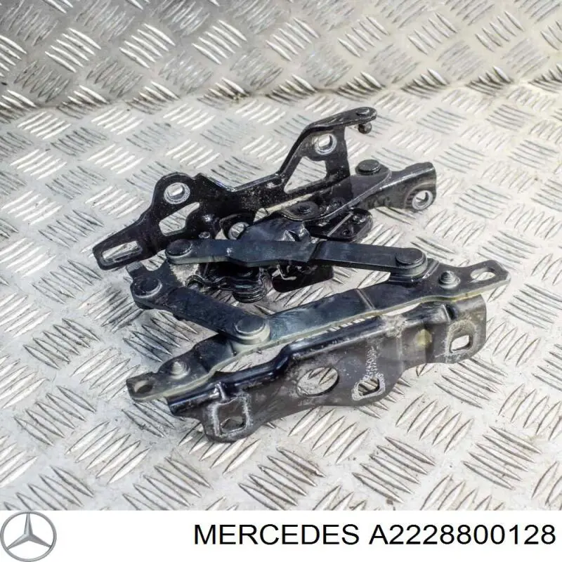 A2228800164 Mercedes Gozno da capota esquerdo