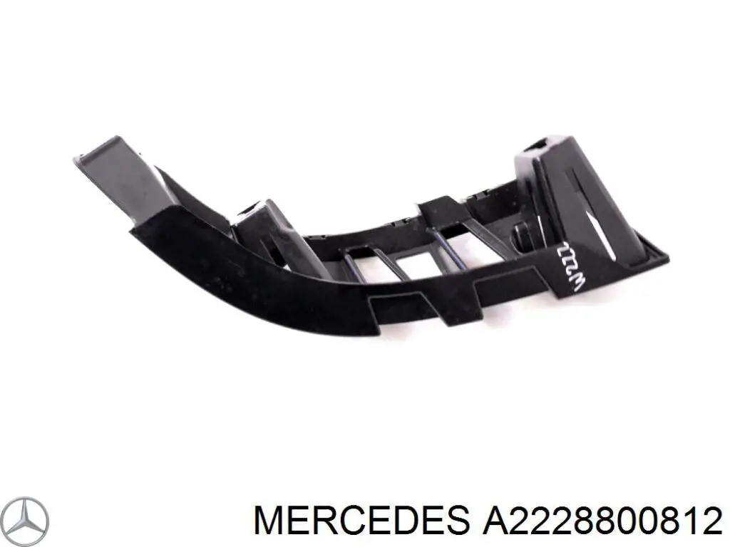 A2228800812 Mercedes Consola direita do pára-choque traseiro