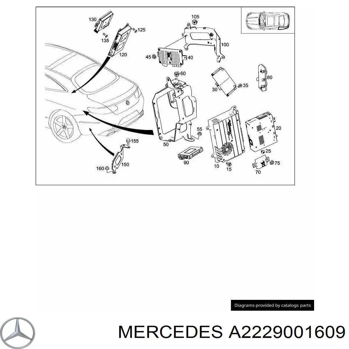 A2229005110 Mercedes 
