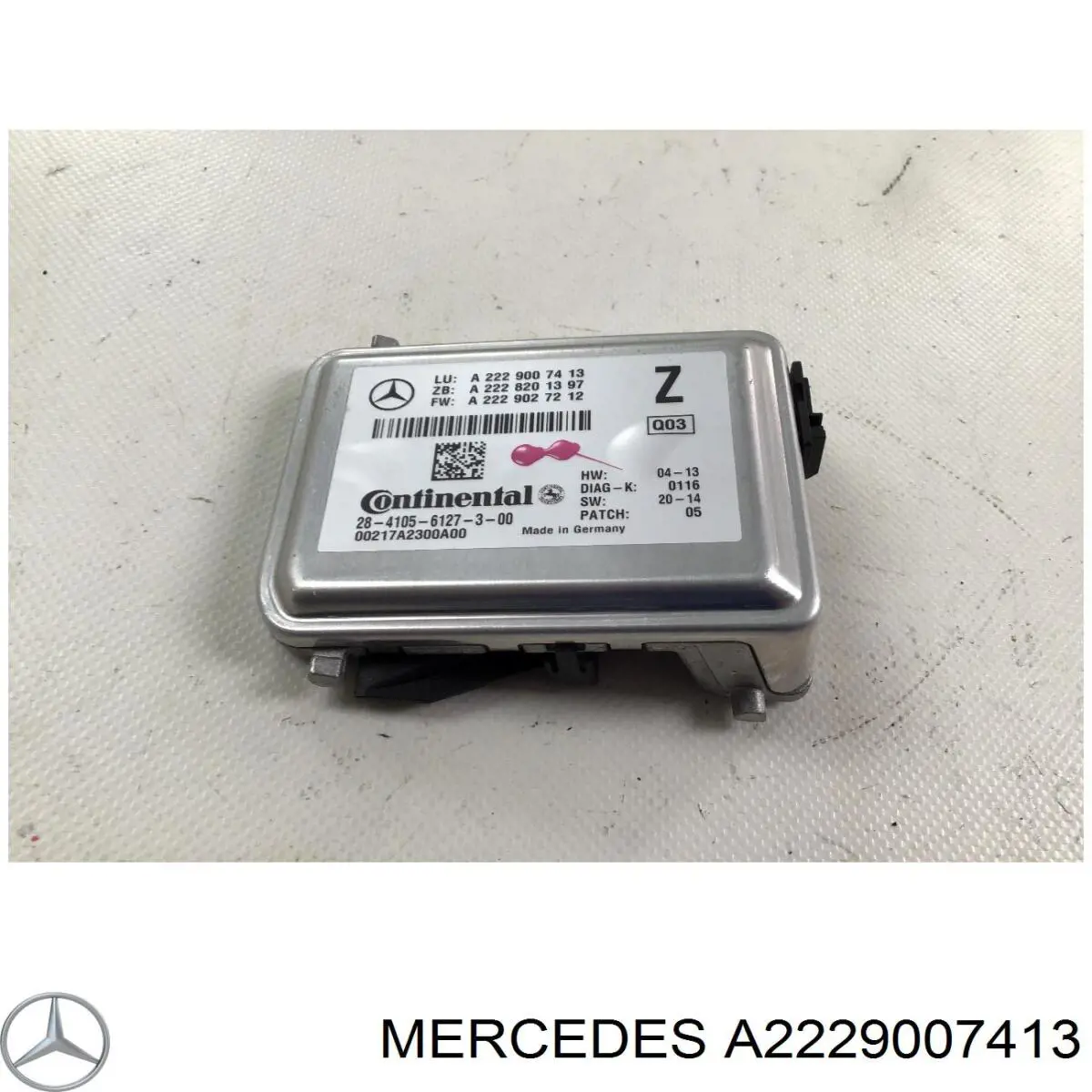 Câmara do sistema para asseguramento de visibilidade Mercedes A2229007413 preço, a partir de 154,33 USD