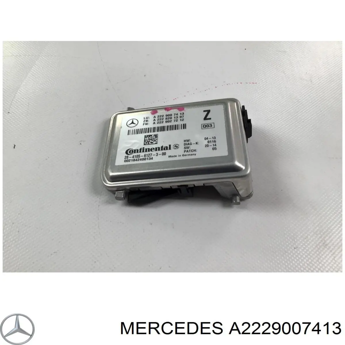 A2229007413 Mercedes Câmara do sistema para asseguramento de visibilidade