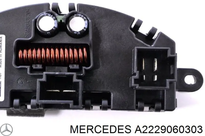 Resistor (resistência) de ventilador de forno (de aquecedor de salão) Mercedes A2229060303 preço, a partir de 59,59 USD