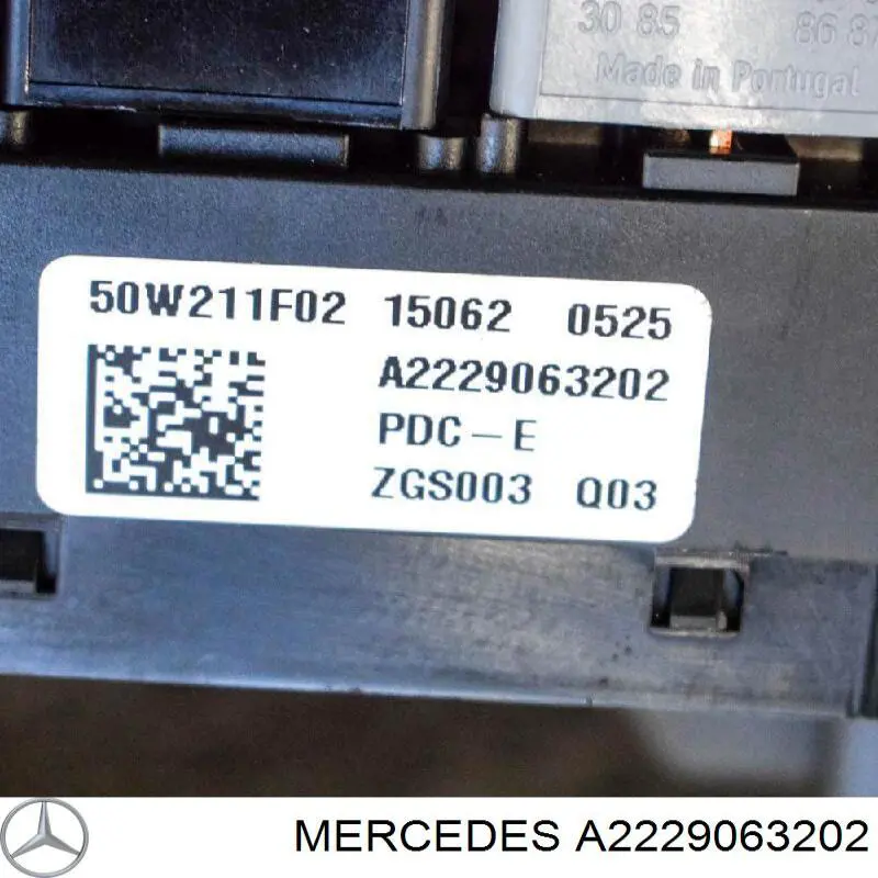 Unidade de dispositivos de segurança Mercedes A2229063202 preço, a partir de 92,35 USD