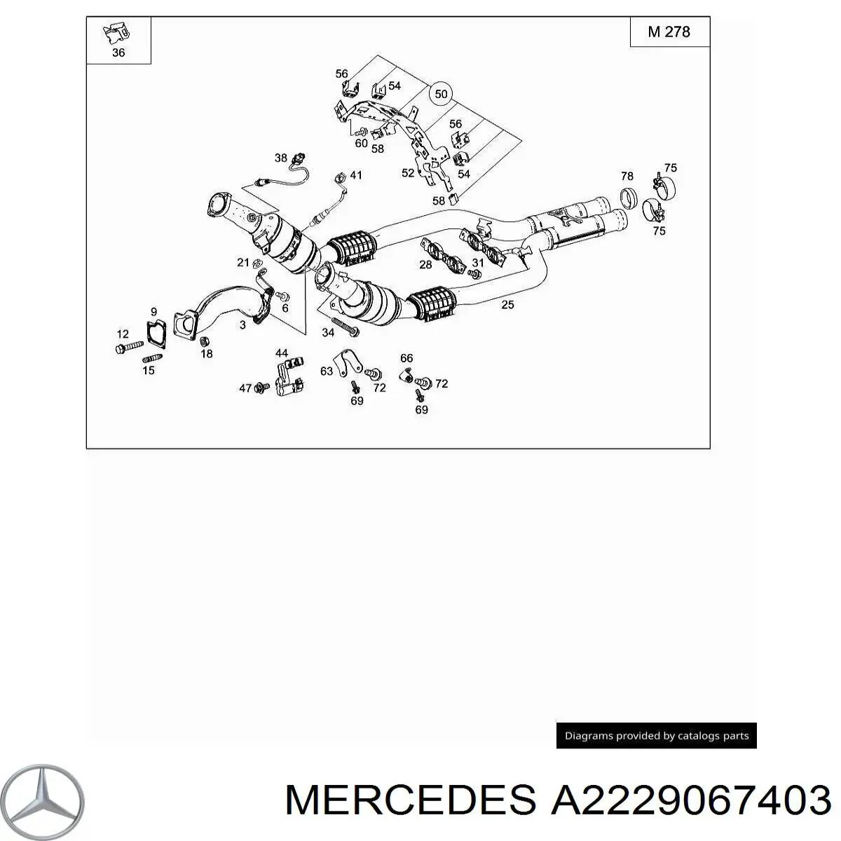 A2229067403 Mercedes 