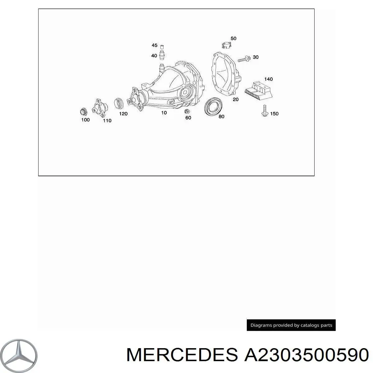 A2303500590 Mercedes 