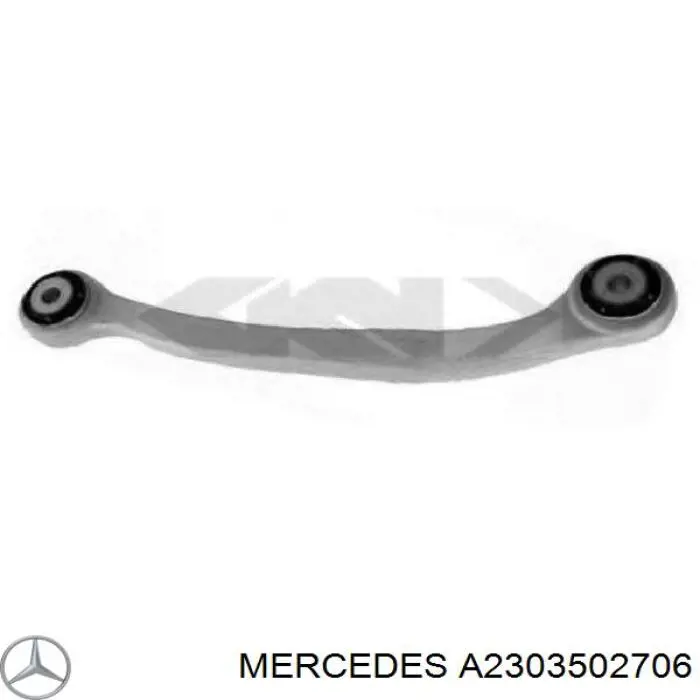 A2303502706 Mercedes Braço oscilante superior esquerdo de suspensão traseira