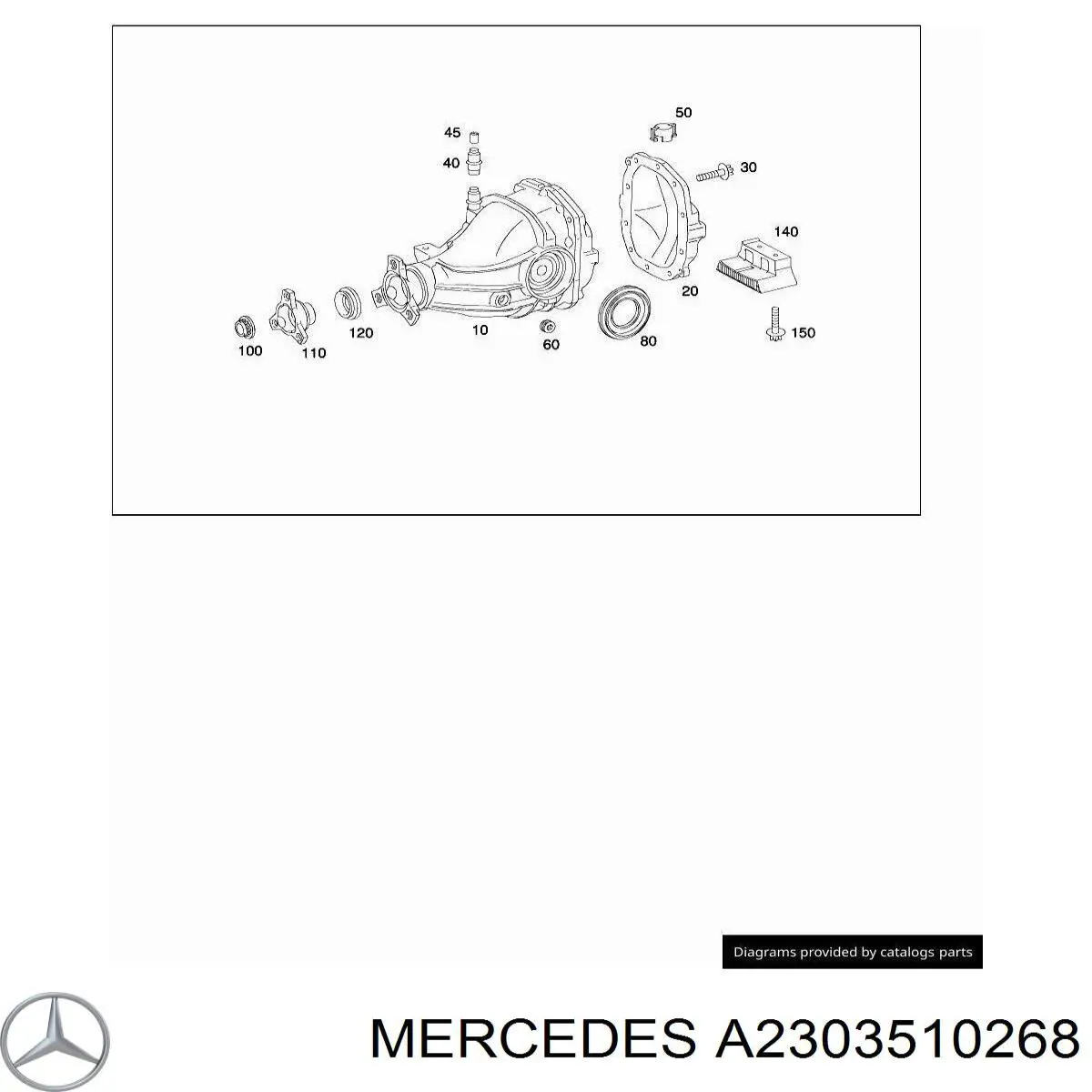 A2303510268 Mercedes 