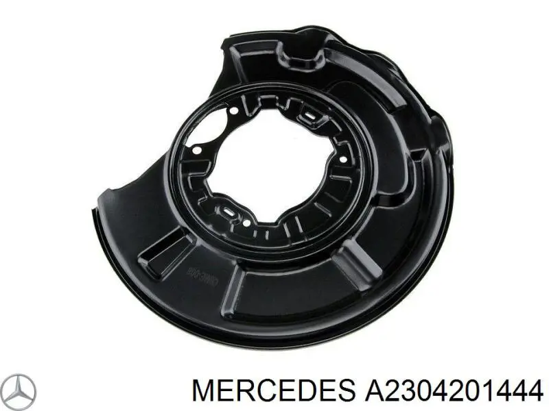 Proteção direita do freio de disco traseiro Mercedes A2304201444 preço, a partir de 35,33 USD