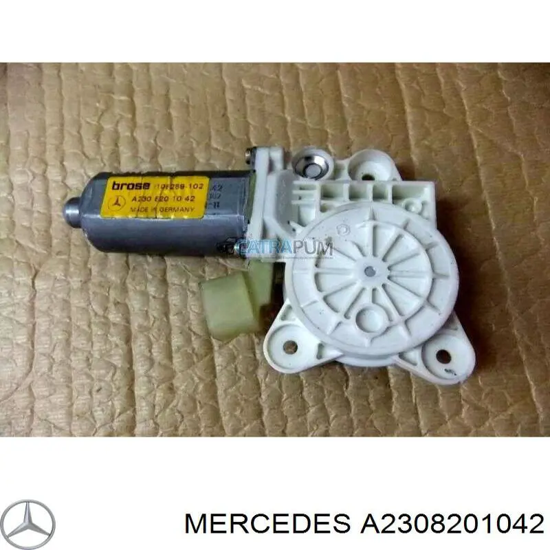 A2308201042 Mercedes Motor de acionamento de vidro da porta dianteira
