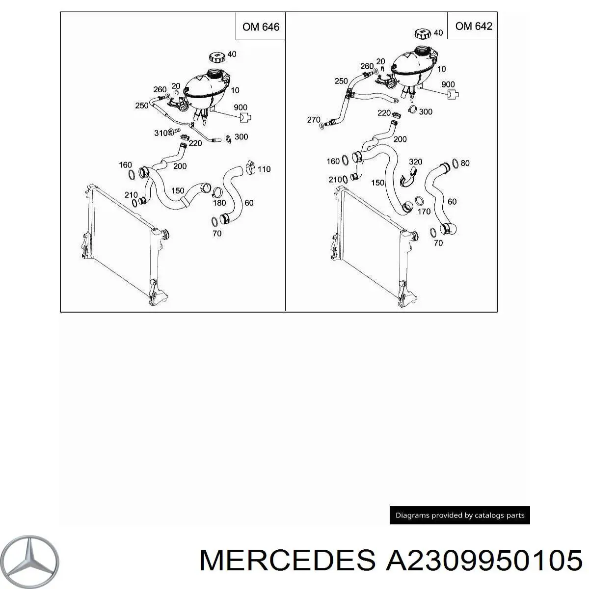 Compre A2309950105 Mercedes 