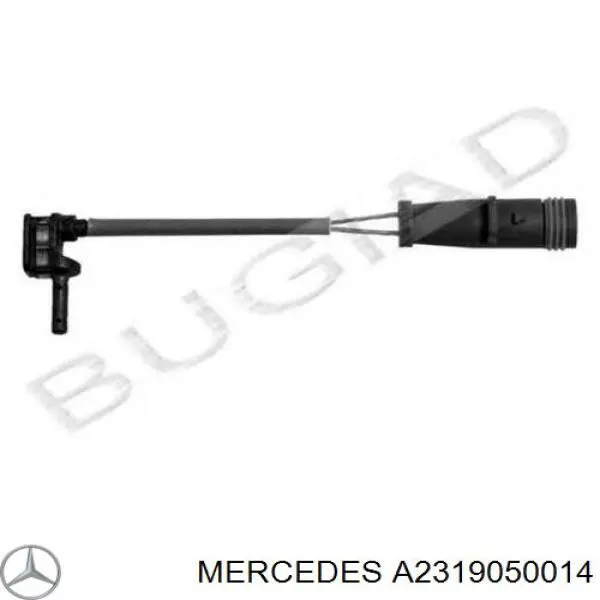A2319050014 Mercedes Sensor dianteiro de desgaste das sapatas do freio