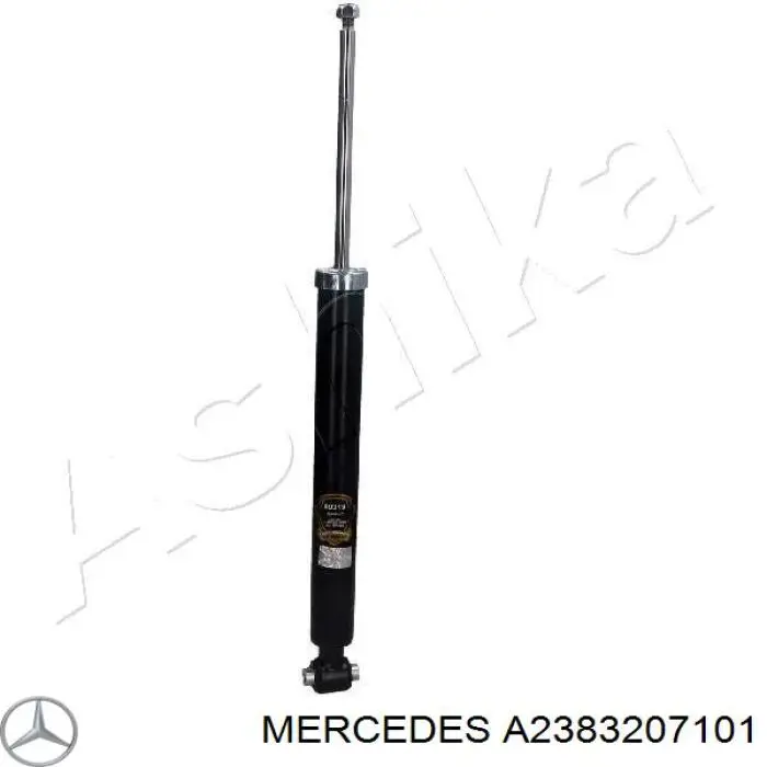 SA0257 Bremsi Amortecedor traseiro