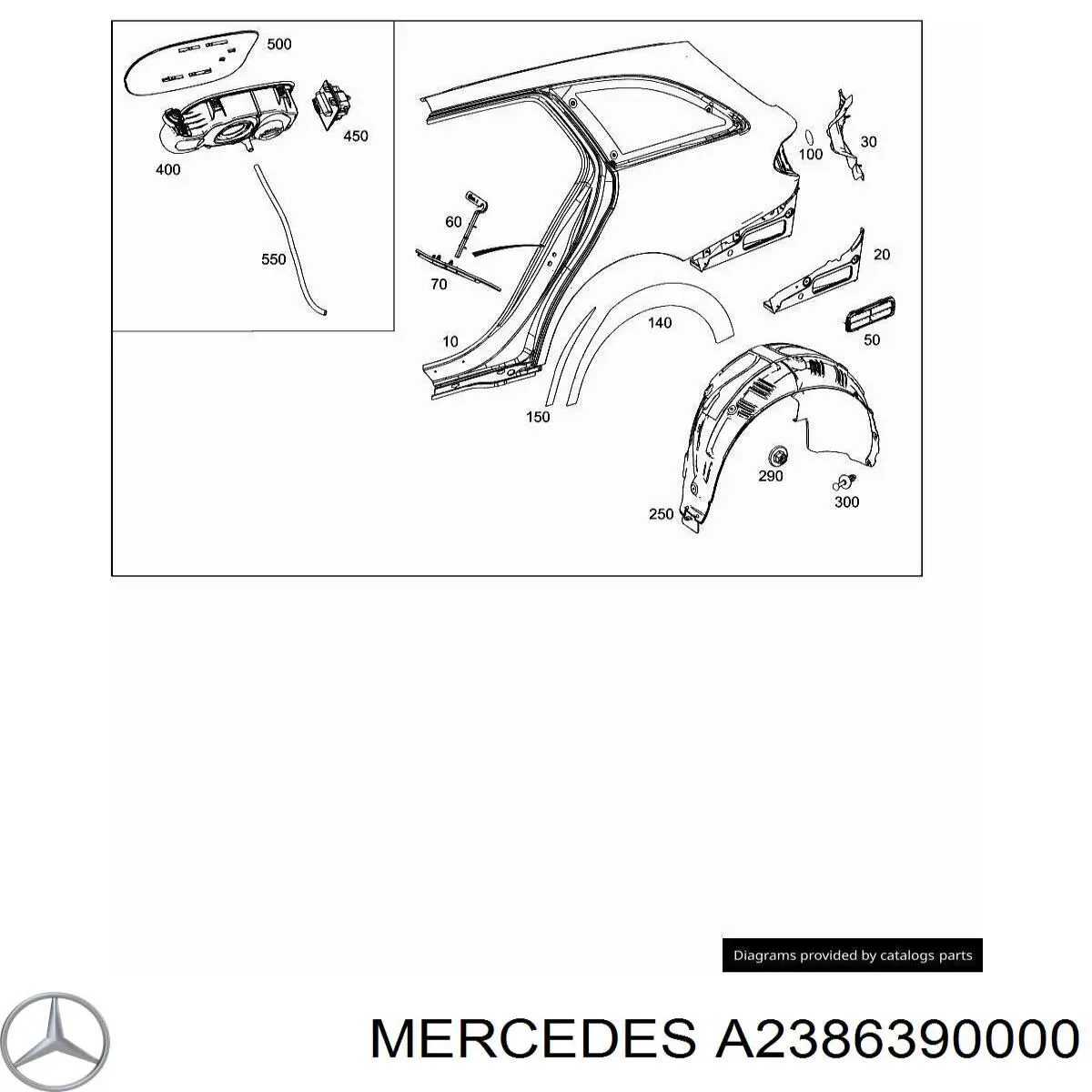  Mercedes A2386390000 preço, a partir de 15,43 USD