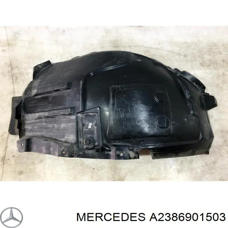 Compre A2136906300 Mercedes Guarda-barras esquerdo dianteiro do pára-lama dianteiro