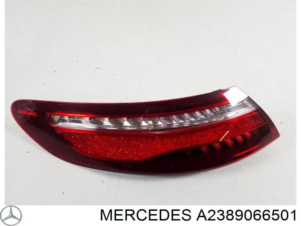 A2389066501 Mercedes Lanterna traseira esquerda externa