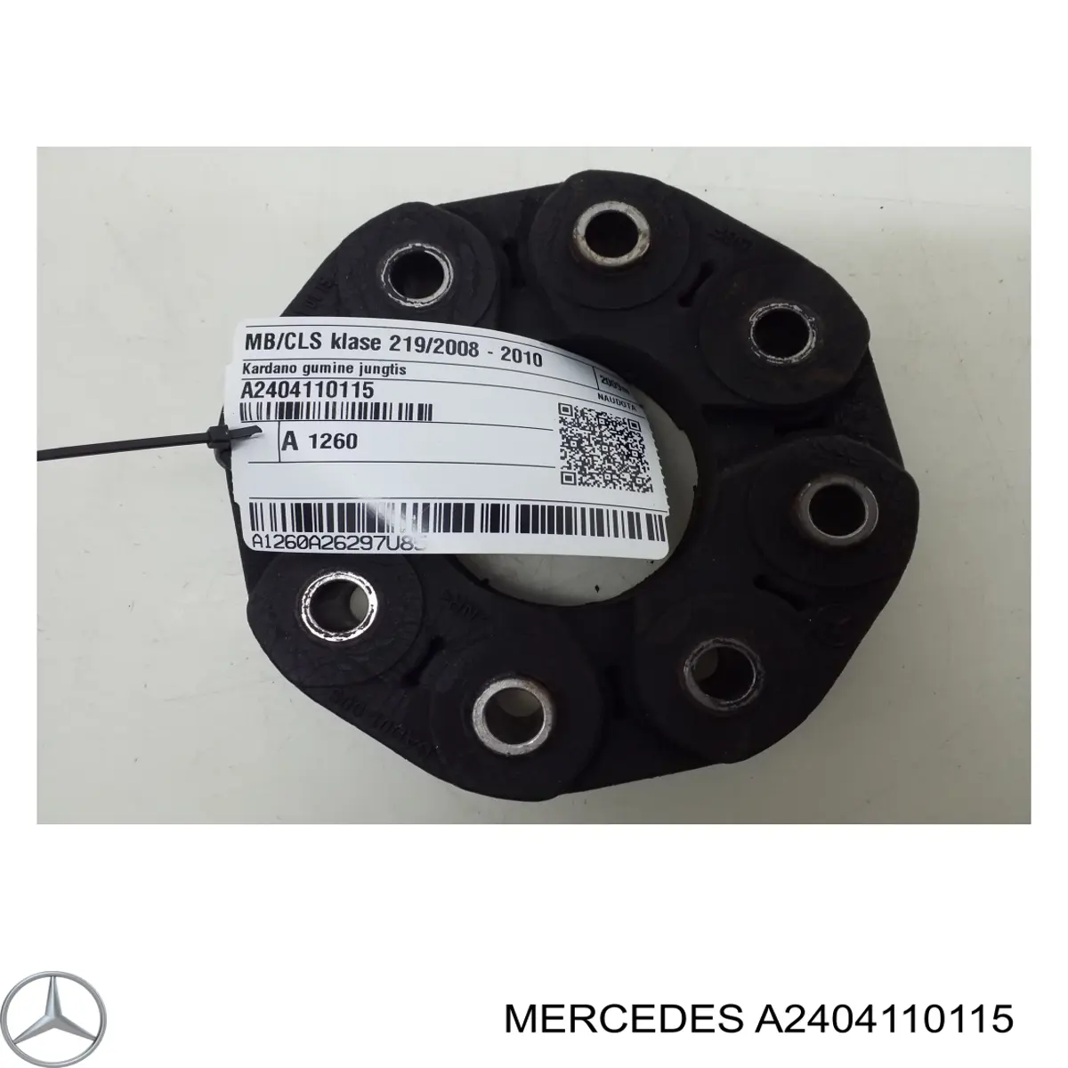 Compre A2404110115 Mercedes Acoplamento elástico dianteiro/traseiro do veio de transmissão