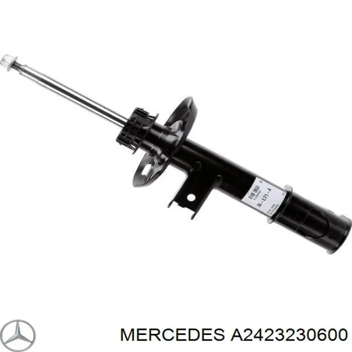 A2423230600 Mercedes Amortecedor dianteiro direito