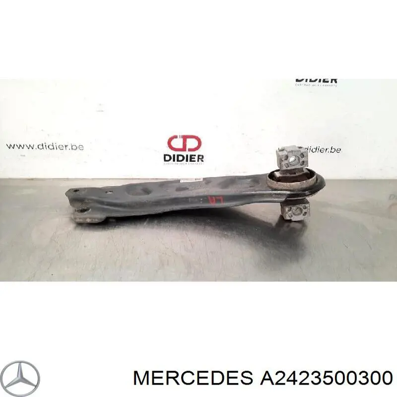 A2423500300 Mercedes Braço oscilante (tração) longitudinal inferior esquerdo de suspensão traseira
