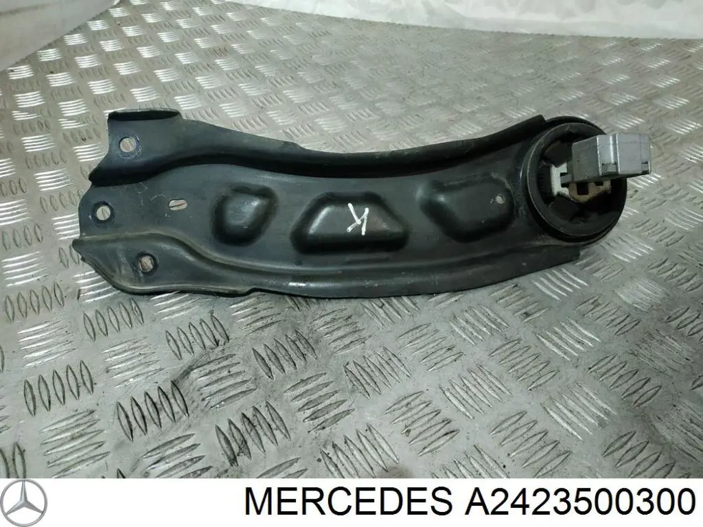 Compre A2423500300 Mercedes Braço oscilante (tração) longitudinal inferior esquerdo de suspensão traseira