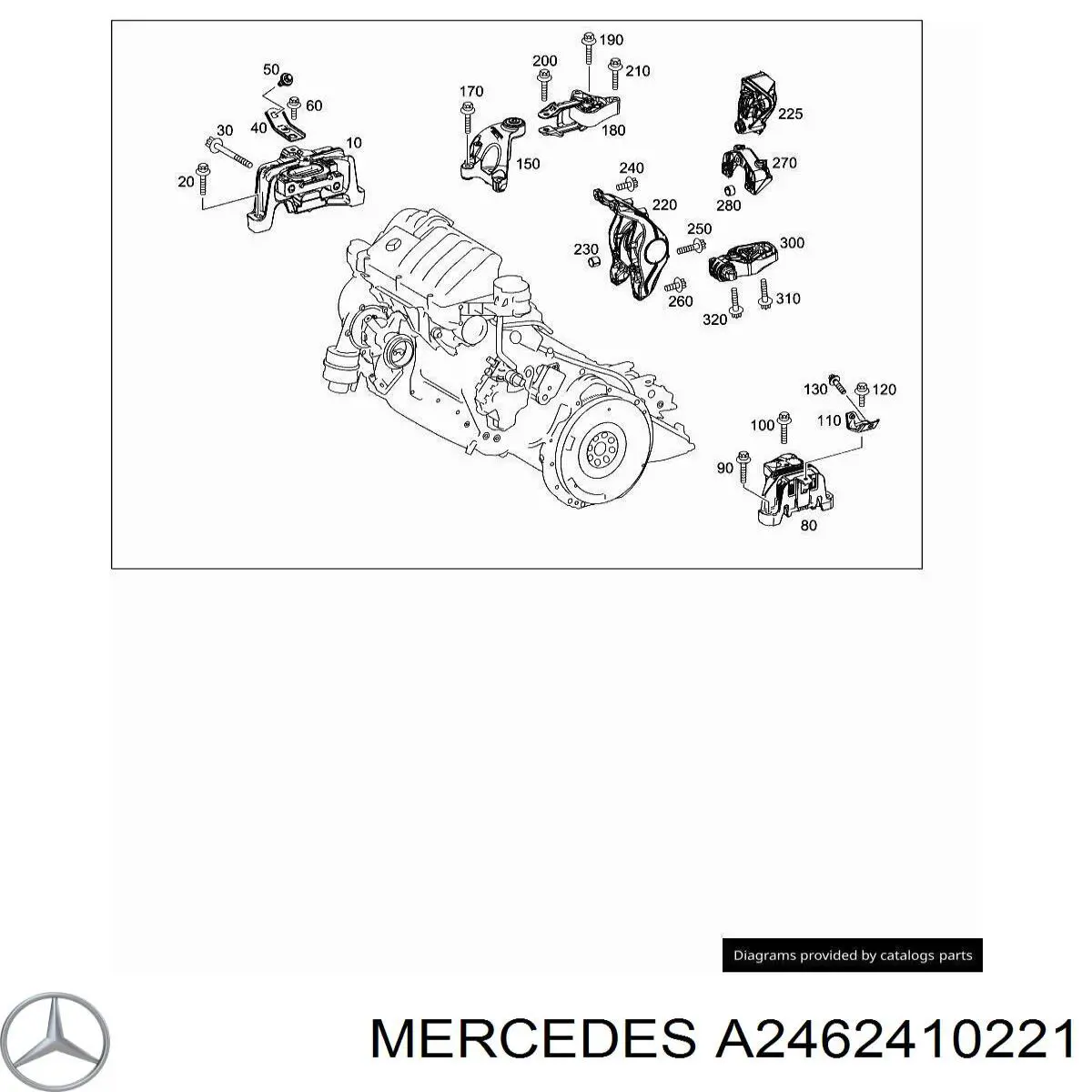 A2462410221 Mercedes 
