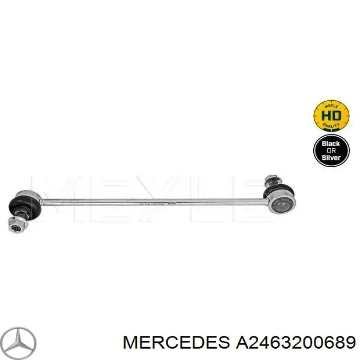 A2463200689 Mercedes Montante de estabilizador dianteiro