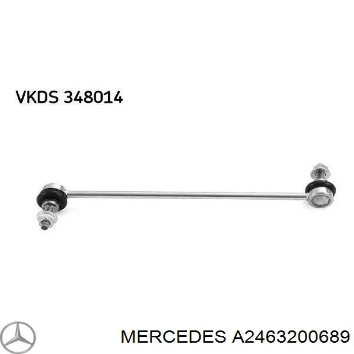 Compre A2463200689 Mercedes Montante de estabilizador dianteiro