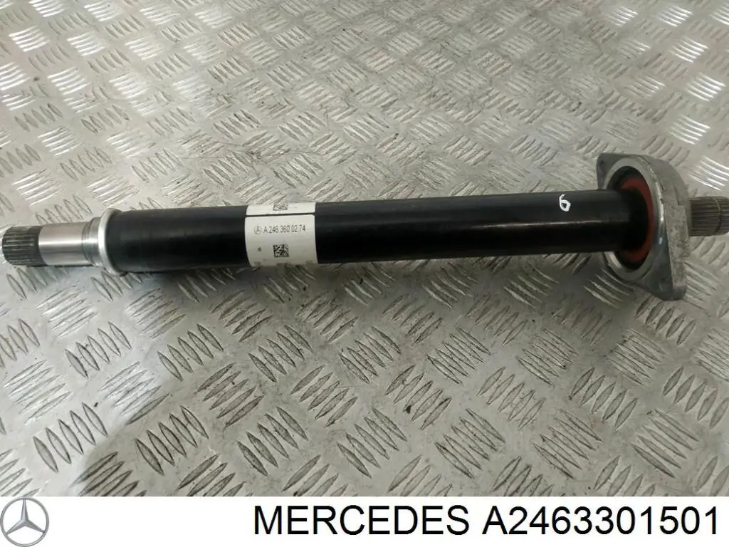 A2463301501 Mercedes Semieixo (acionador) dianteiro direito