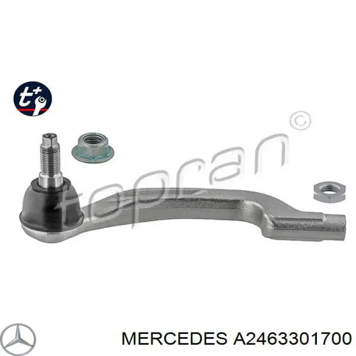 Ponta externa da barra de direção Mercedes A2463301700 preço, a partir de 21,83 USD