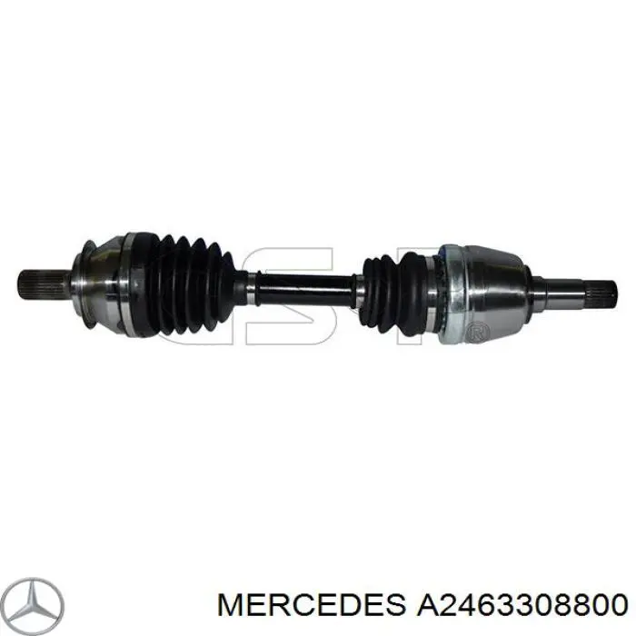 Semieixo (acionador) dianteiro esquerdo Mercedes A2463308800 preço, a partir de 130,63 USD