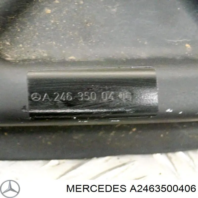 Compre A2463500406 Mercedes Braço oscilante (tração) longitudinal inferior esquerdo de suspensão traseira