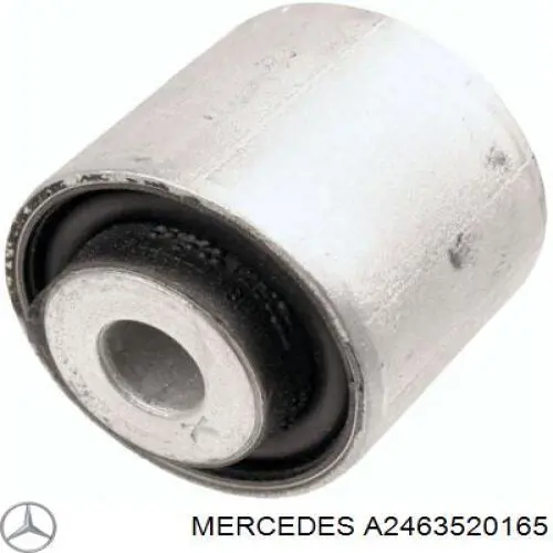 A2463520165 Mercedes Bloco silencioso do braço oscilante superior traseiro