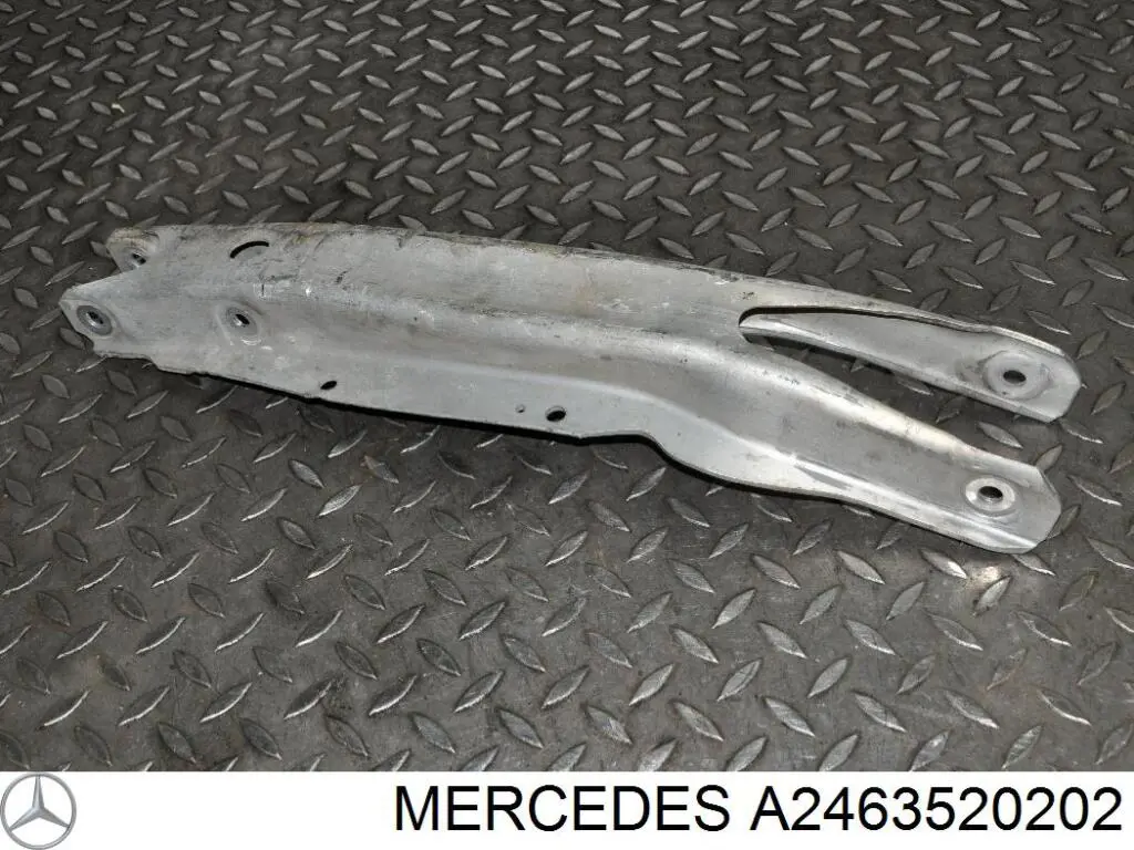A2463520202 Mercedes Braço oscilante inferior esquerdo de suspensão traseira/direita