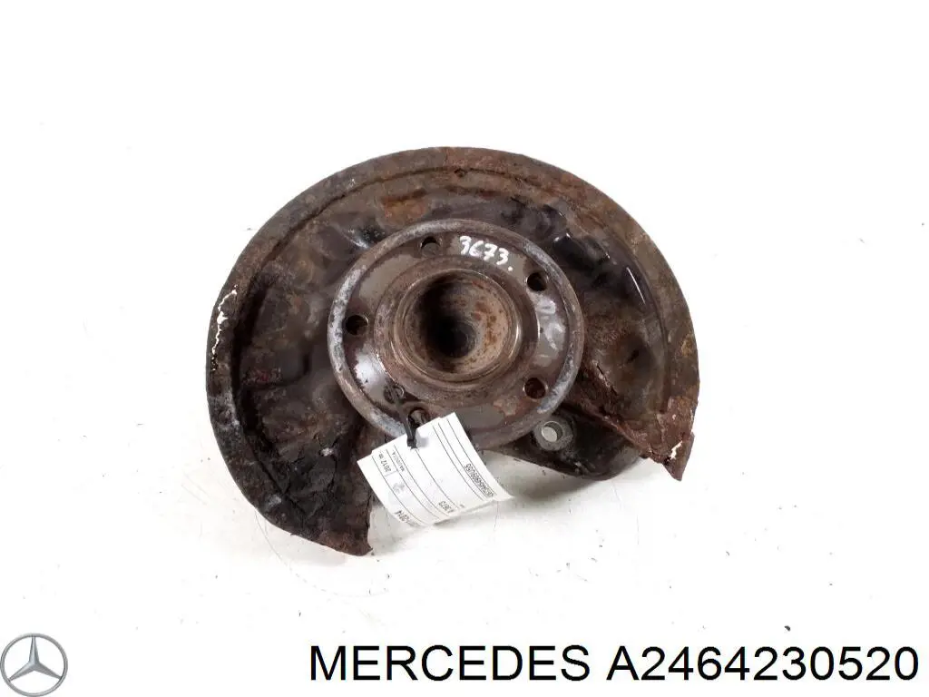 Proteção direita do freio de disco traseiro Mercedes A2464230520 preço, a partir de 42,61 USD