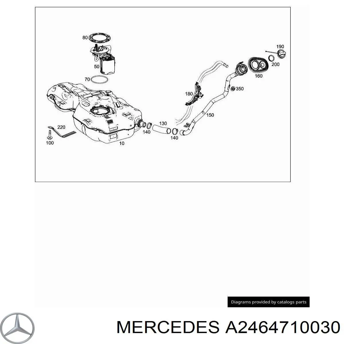  Mercedes A2464710030 preço, a partir de 64,27 USD