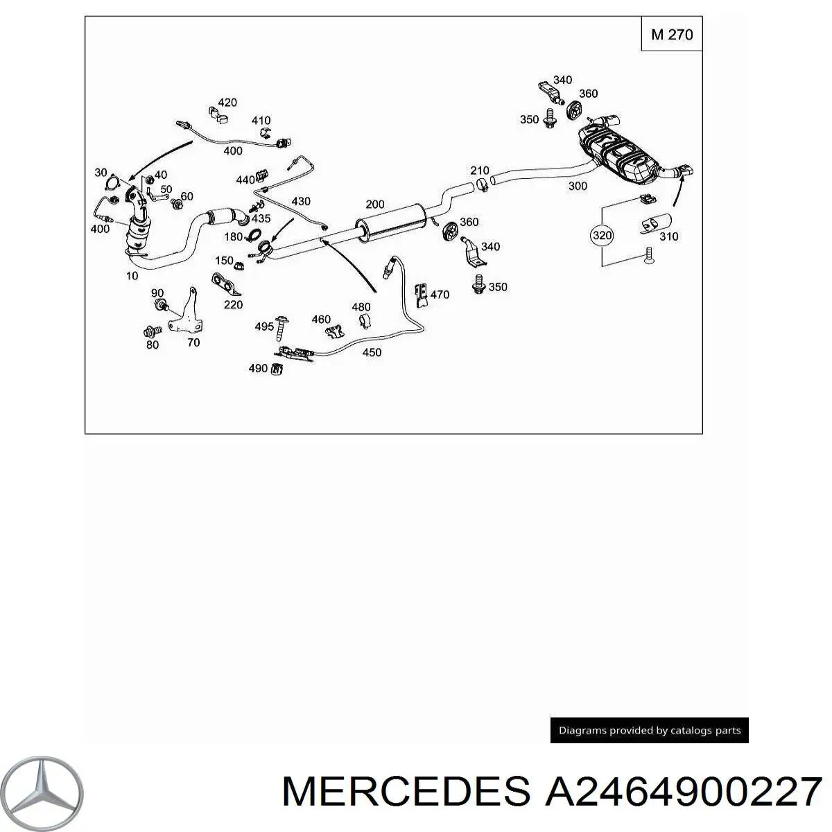 A2464900227 Mercedes 