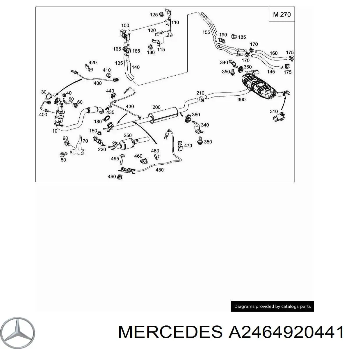  Mercedes A2464920441 preço, a partir de 18,52 USD