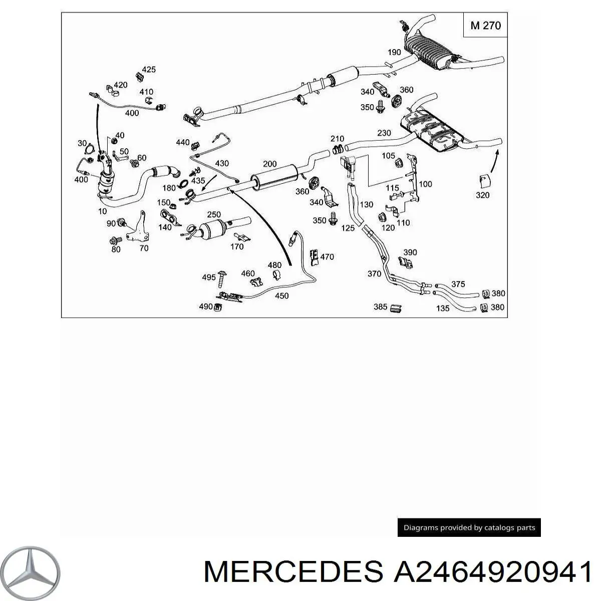  Mercedes A2464920941 preço, a partir de 19,36 USD